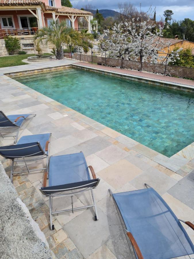 Adorable Maison Independante 30M2 Avec Piscine En Saison Кабрі Екстер'єр фото